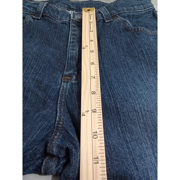 Blu Capri Jeans ‎ 10M Zip Pockets Button - Picture 12 of 13